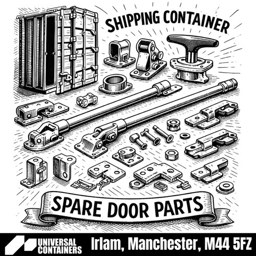 Shipping container door - shipping,