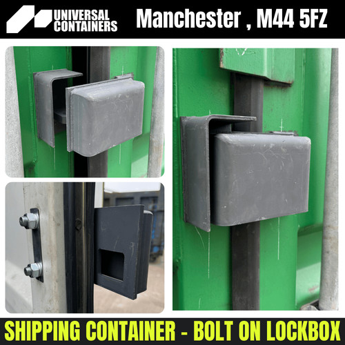Shipping container lock - container, box