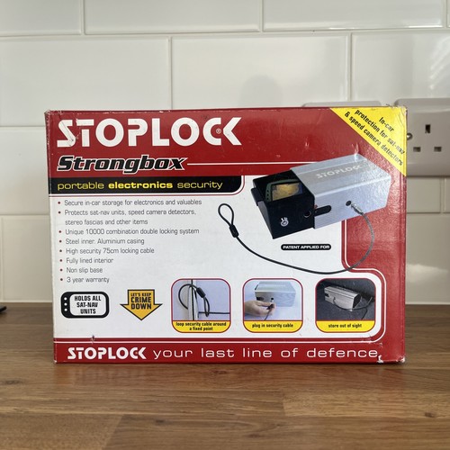Stop lock metal strongbox - metal,