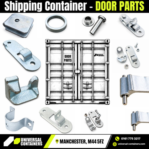 Shipping container door parts - container,