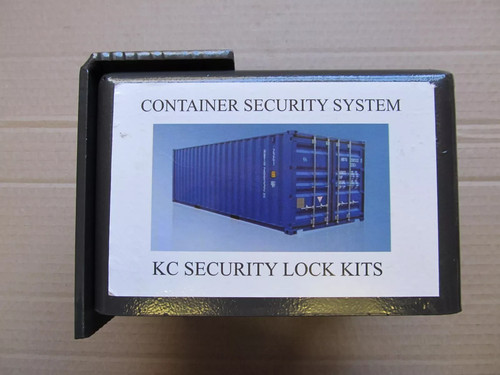 Shipping container lock box