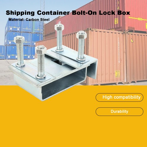 Shipping container bolt - container, bolt-on