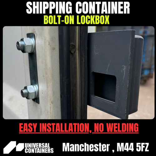 Container lock box - container,